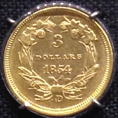 three dollar gold piece 001
